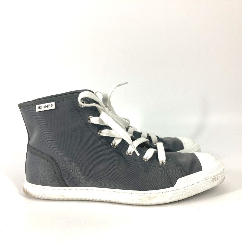 Hermes Sneakers Nylon Gray Laces Shoes Shoes Express Mens 40.5