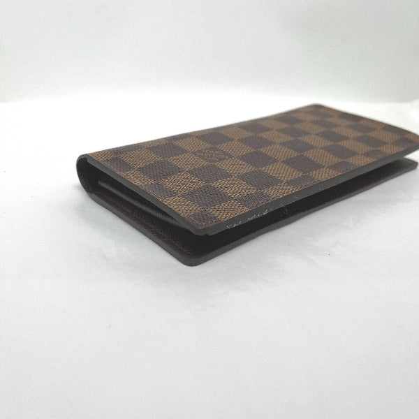 Louis Vuitton Bifold Wallet N60017 Damier Canvas Brown Wallet With Card Pocket Damier Portefeuille