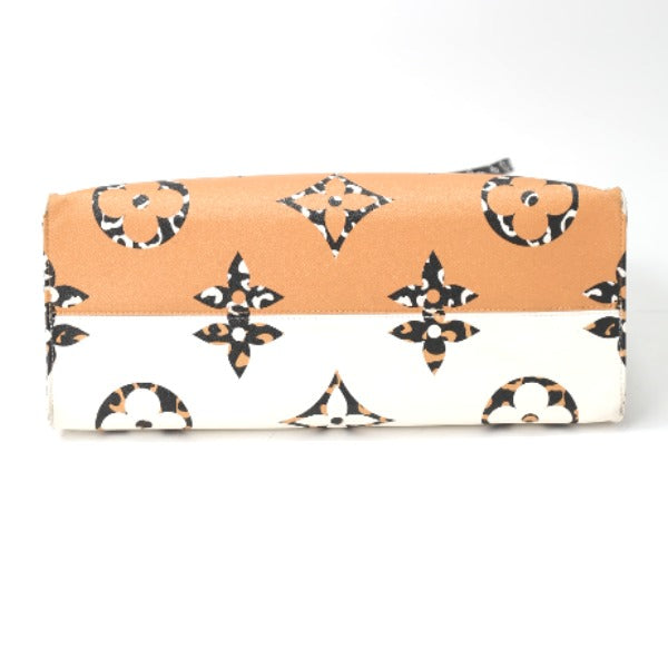 Louis Vuitton Tote Bag M44675 Monogram Jungle Canvas Multicolor 2Way Monogram Jungle On-The-Go Gm