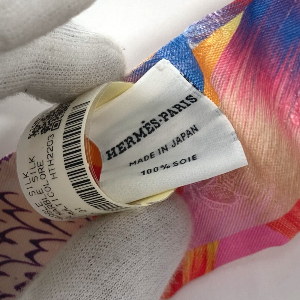 Hermes Scarf Silk Multicolor Twilly Twilly