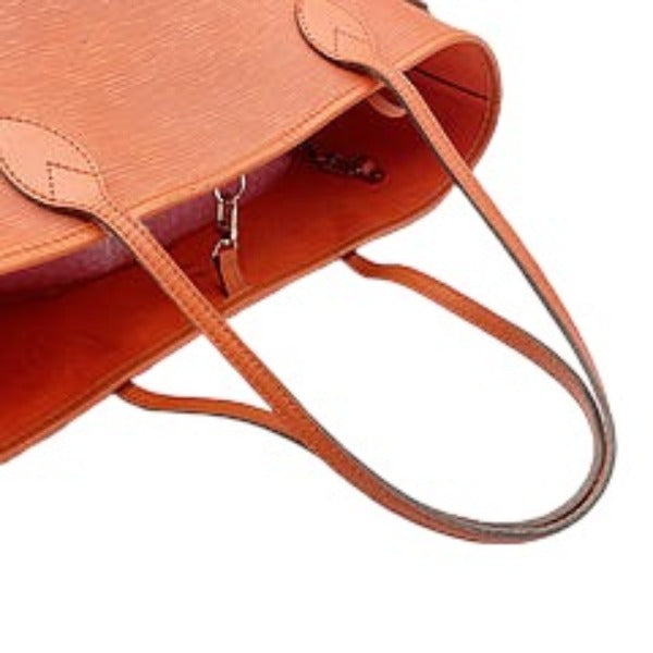 Louis Vuitton Tote Bag M40884 Epi Leather Orange Tote Bag Epi Neverfull Mm Women