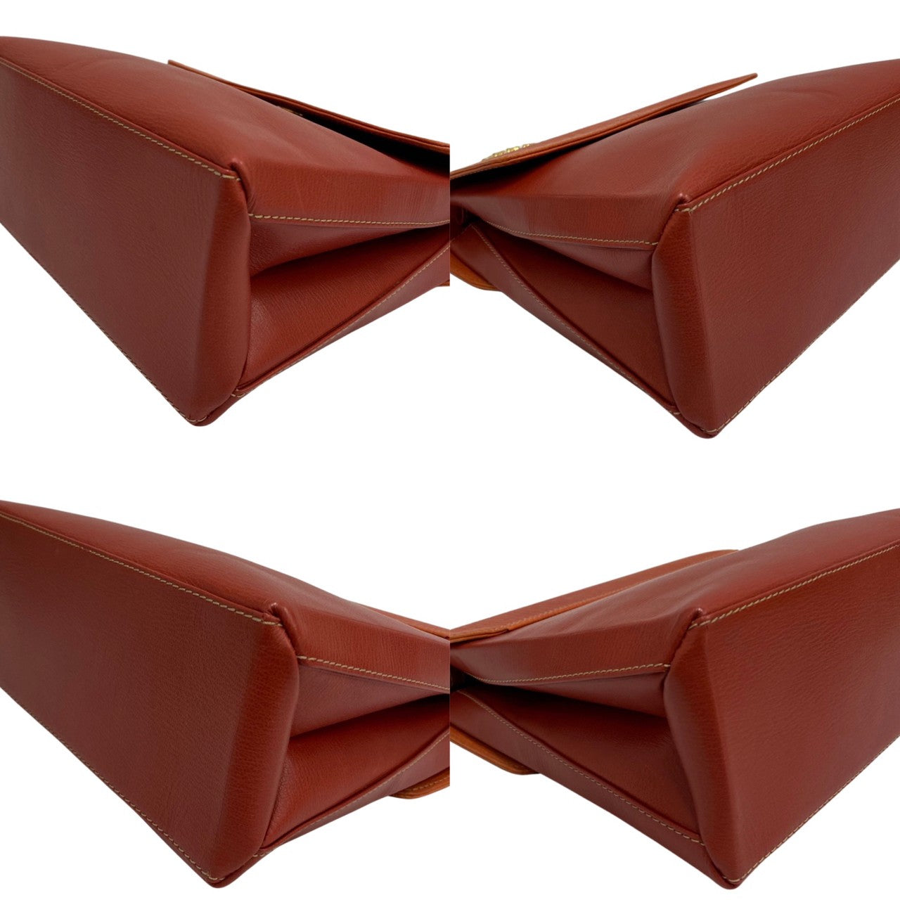 Loewe Shoulder Bag Leather Orange Women