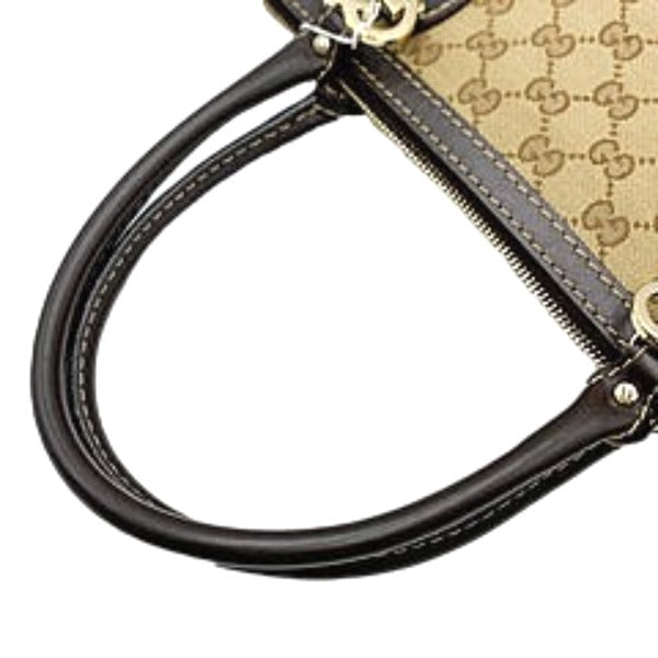 Gucci Tote Bag 257069 Gg Canvas Beige Handbag Gg Pattern Canvas Unisex(Unisex)