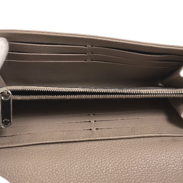 Louis Vuitton Long Wallet Purse M60144 Monogram Mahina Beige Long Wallet Purse Monogram