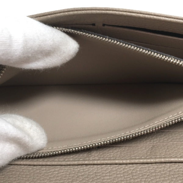 Louis Vuitton Long Wallet Purse M60144 Monogram Mahina Beige Long Wallet Purse Monogram