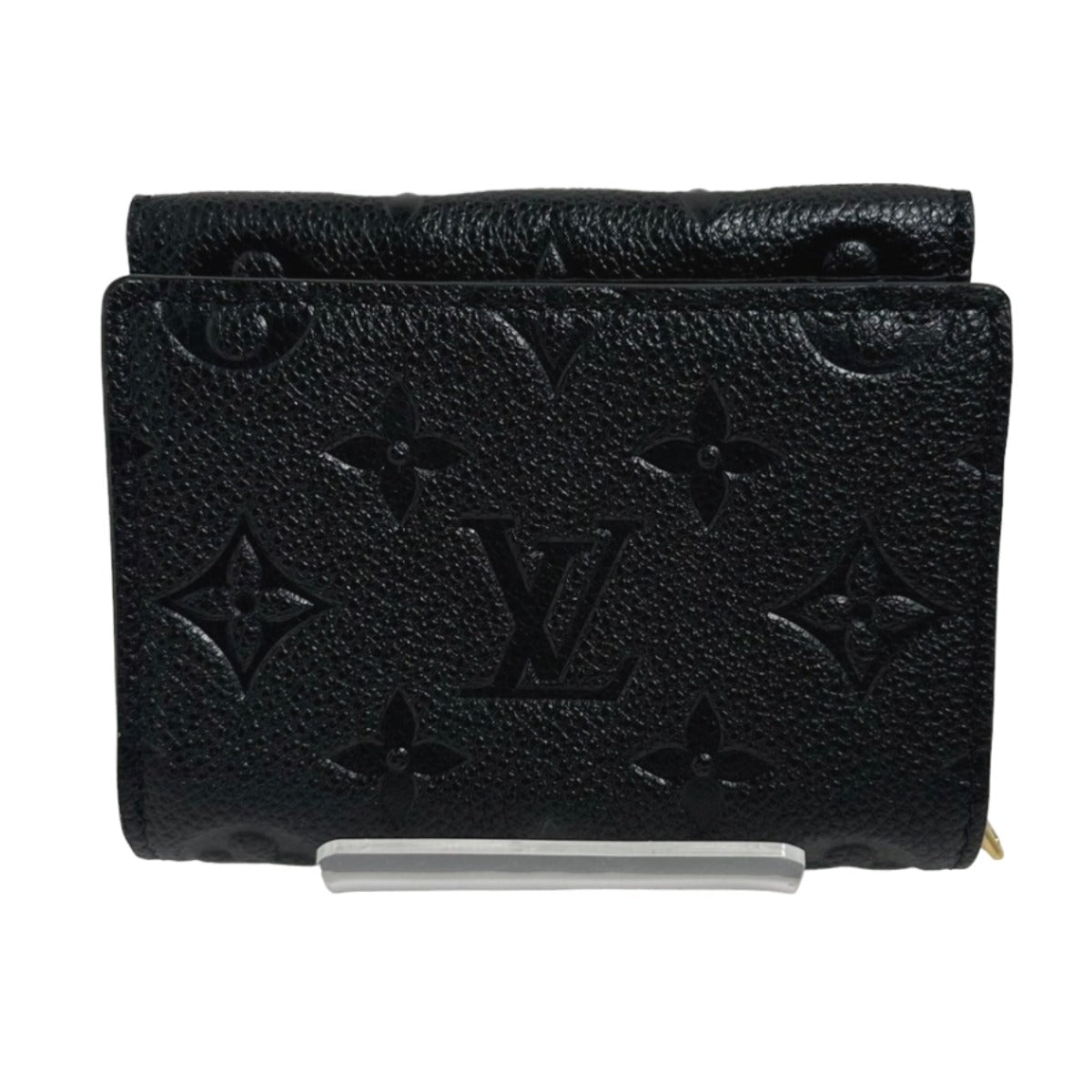 Louis Vuitton Tri-Fold Wallet M80880 Monogram Ann Platt Black Tri-Fold Wallet Ann Platt