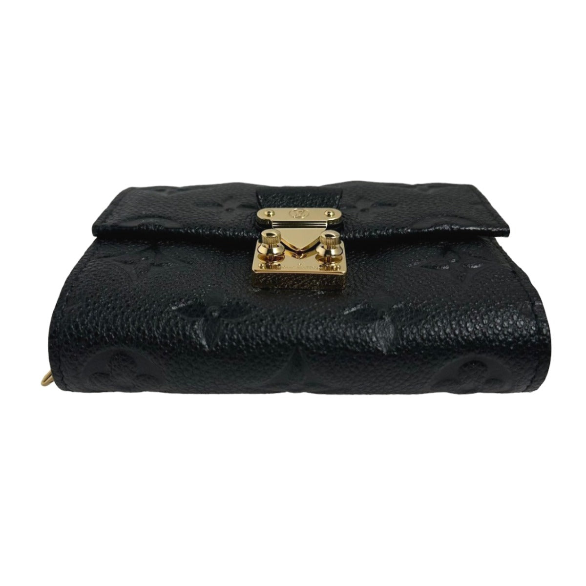 Louis Vuitton Tri-Fold Wallet M80880 Monogram Ann Platt Black Tri-Fold Wallet Ann Platt