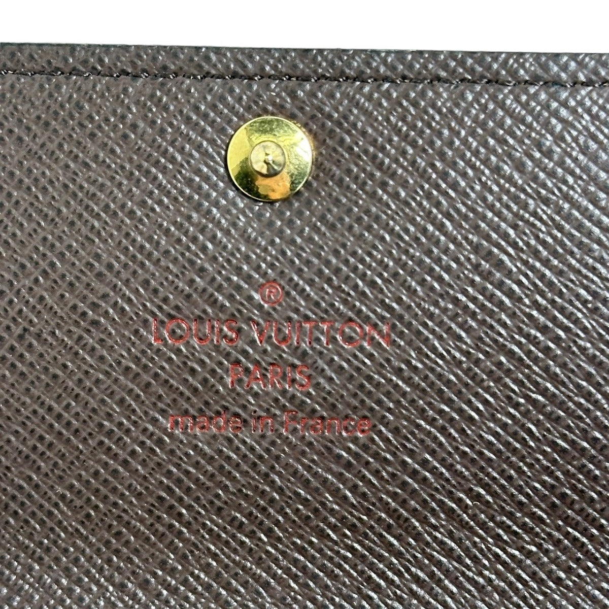 Louis Vuitton Key Case Key Holder N62630 Damier Canvas Brown Key Case Key Holder For 6 Pieces