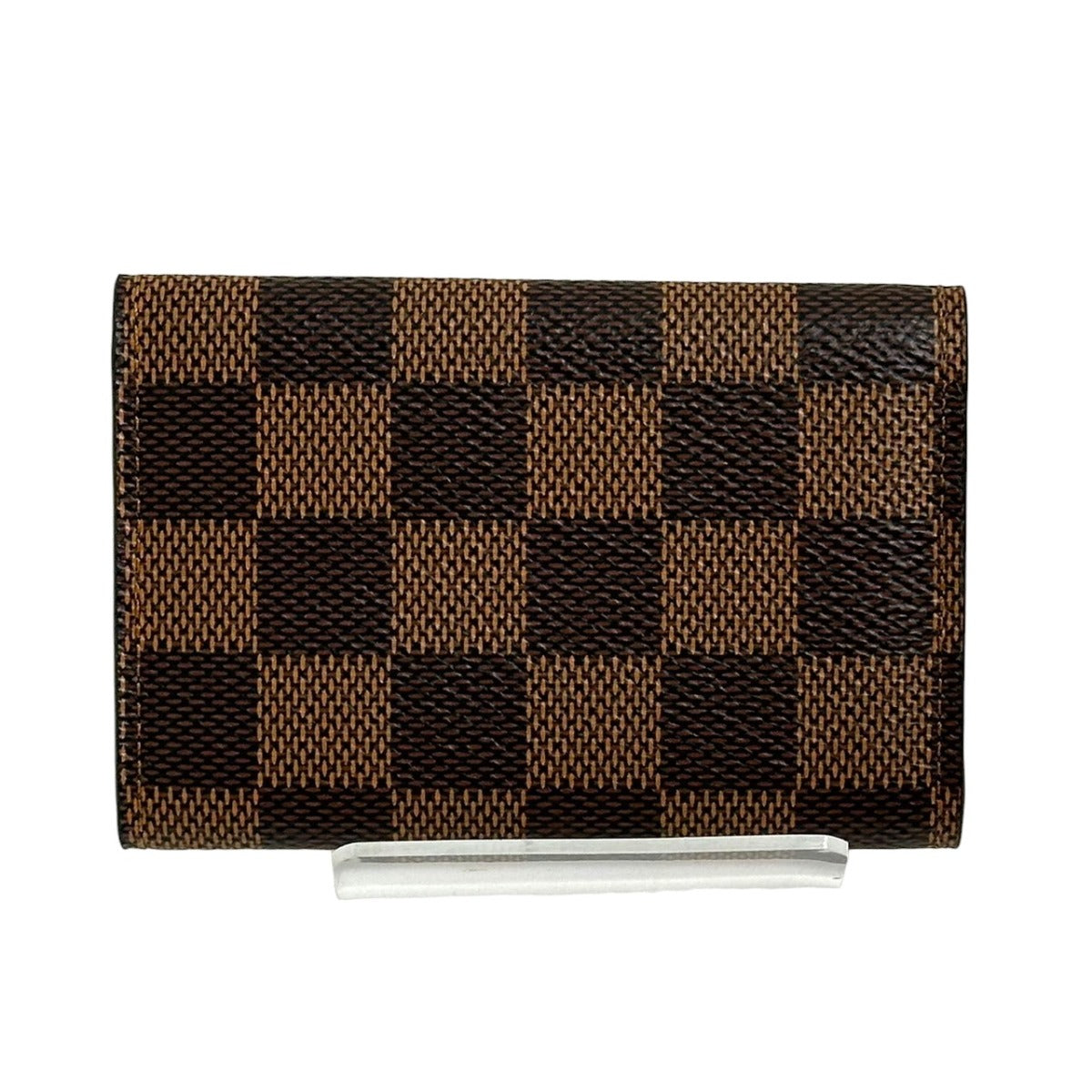 Louis Vuitton Key Case Key Holder N62630 Damier Canvas Brown Key Case Key Holder For 6 Pieces