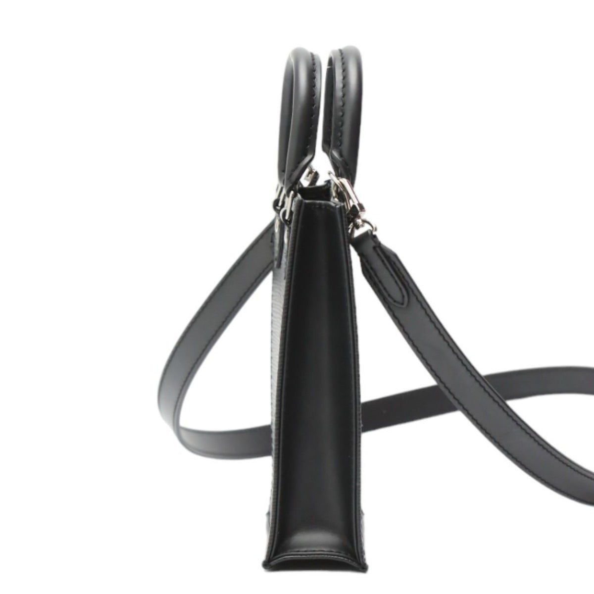 Louis Vuitton Shoulder Bag M69441 Epi Leather Black Shoulder Bag Epi Petit Sac Plat Unisex(Unisex)