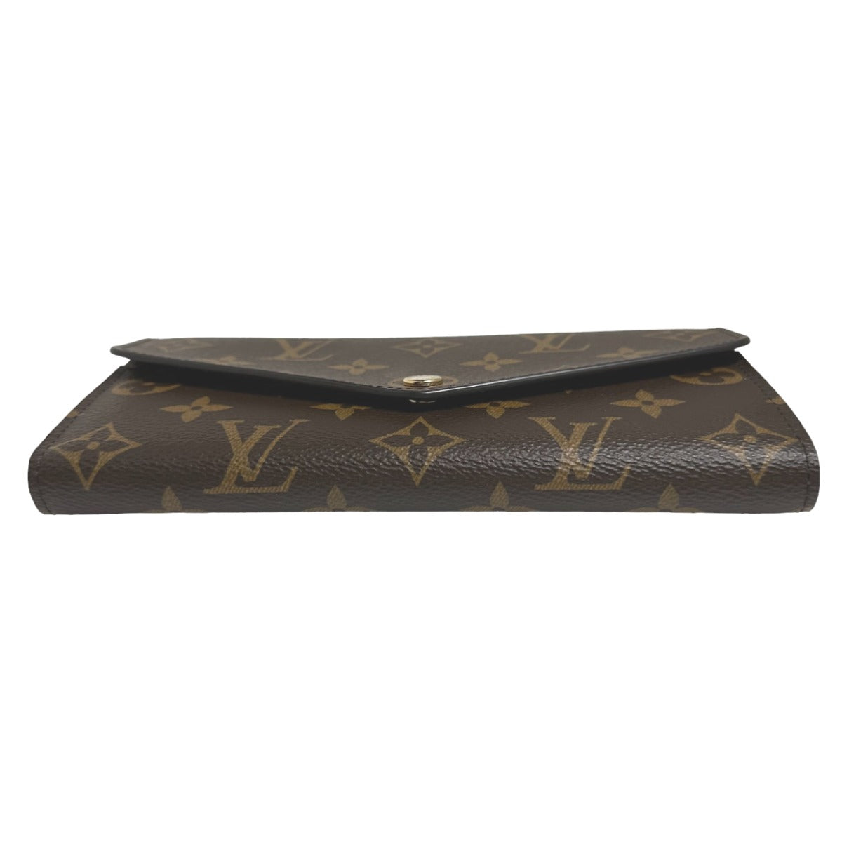 Louis Vuitton Long Wallet Purse M60531 Monogram Canvas Brown Wallet Monogram Portefeuille Sara