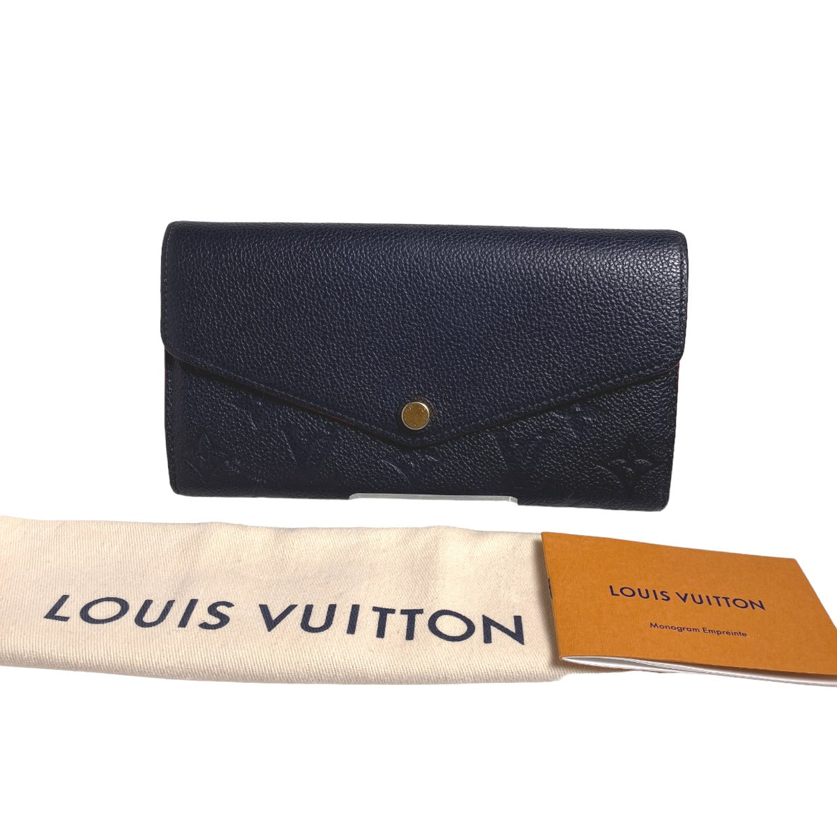 Louis Vuitton Long Wallet Purse M62125 Monogram Ann Platt Marine Rouge Portefeuille Sarah Ann Platt