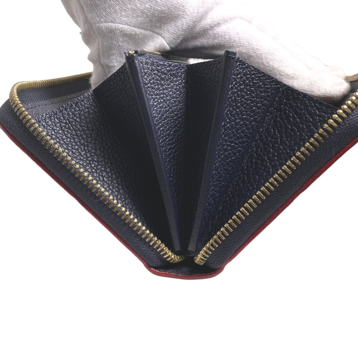 Louis Vuitton Long Wallet Purse M62121 Monogram Ann Platt Marine Rouge Zippy Wallet Ann Platt