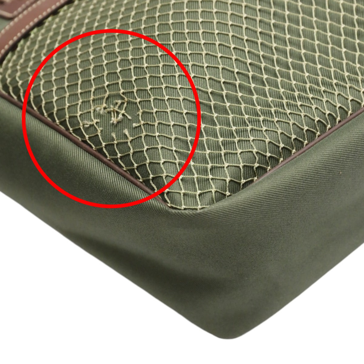 Hunting World Tote Bag Leather Khaki Tote Bag Mens(Unisex)