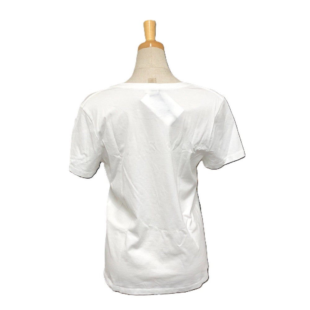 Celine Short Sleeve T-Shirt 653N 2Awb6 Cotton White Logo M