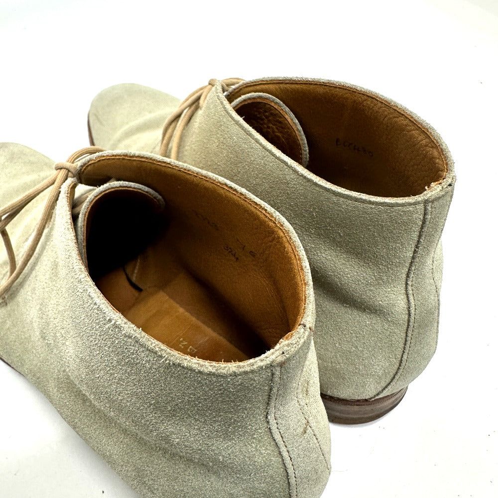 Crockett&Jones Boots Suede / Leather Gray Mens 7E