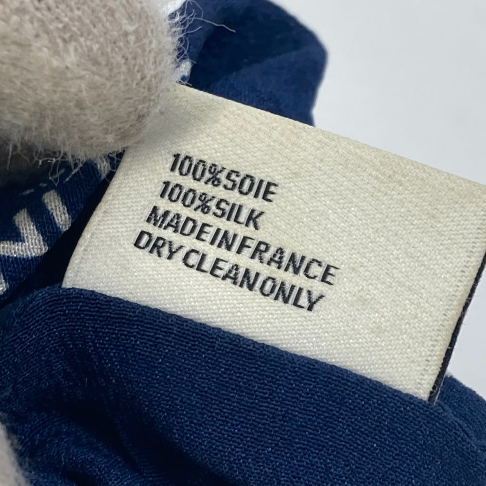 Celine Hair Accessory Silk Blue Sulky Logo Women