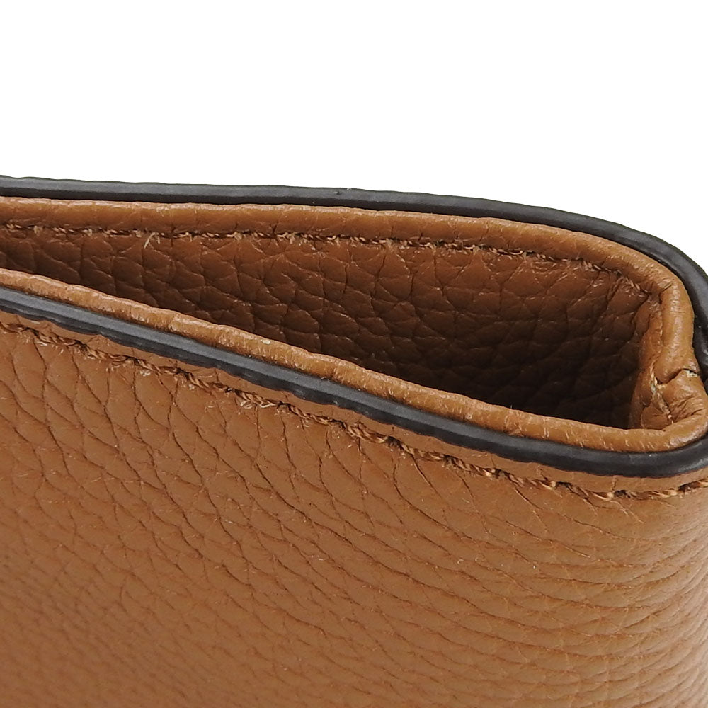 Michael Kors Clutch Bag 35T2Gbkc2L Leather Brown Women
