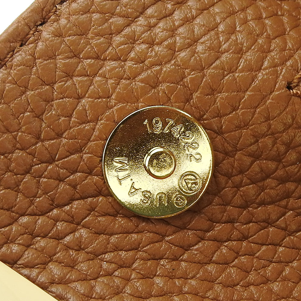Michael Kors Clutch Bag 35T2Gbkc2L Leather Brown Women