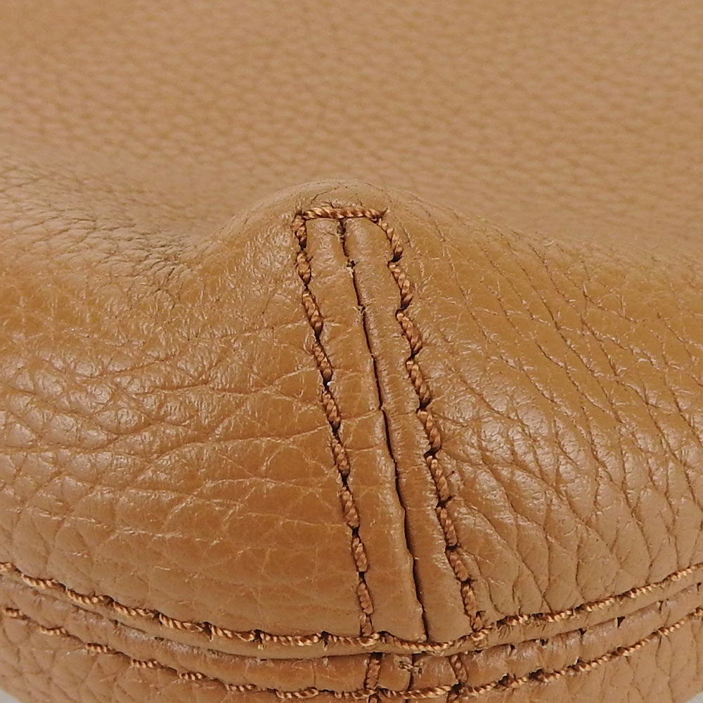 Michael Kors Clutch Bag 35T2Gbkc2L Leather Brown Women