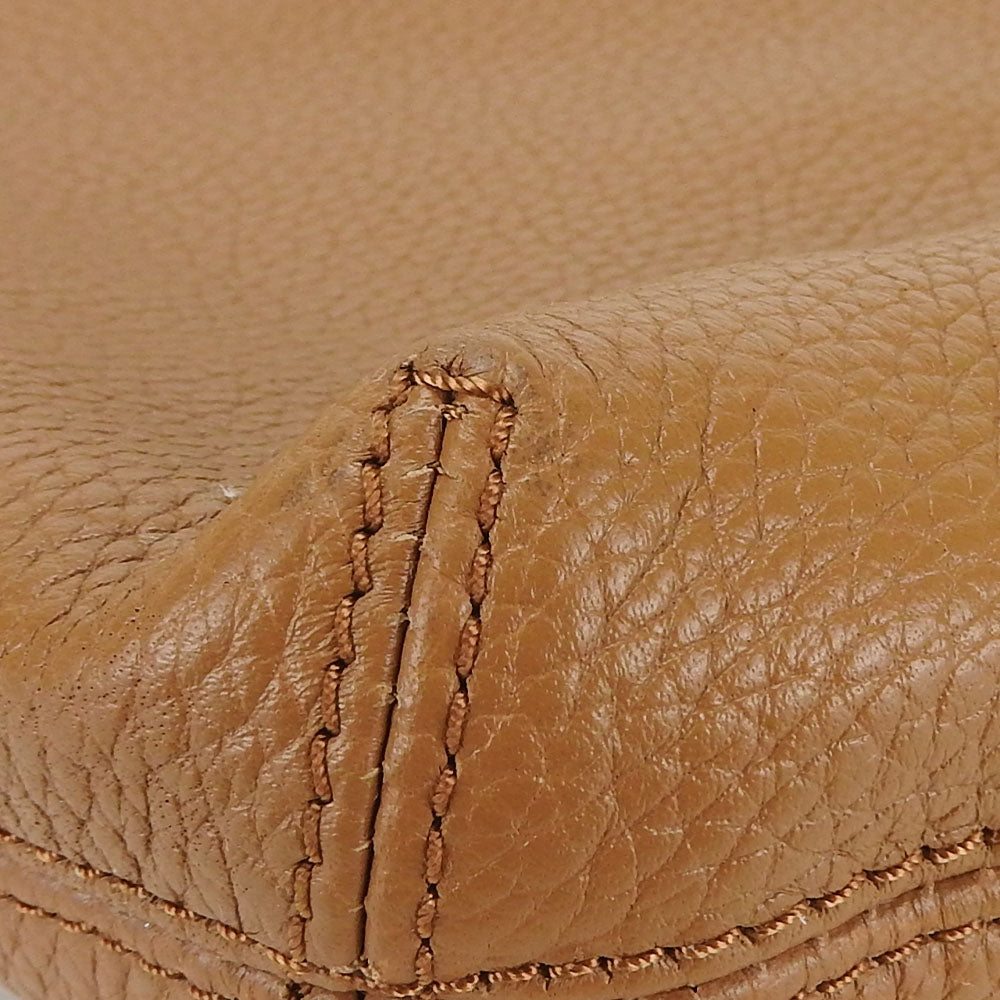 Michael Kors Clutch Bag 35T2Gbkc2L Leather Brown Women