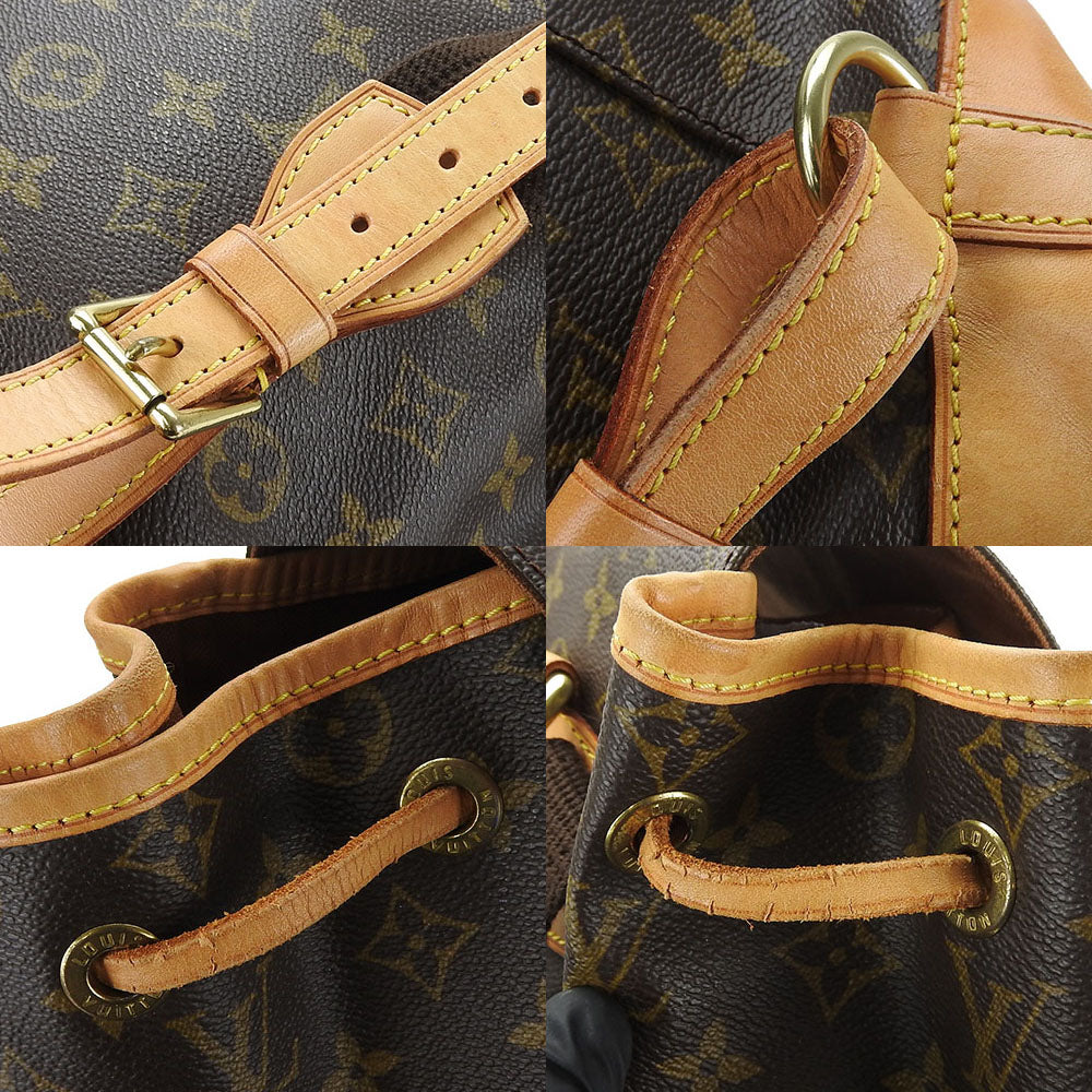 Louis Vuitton Backpack M51135 Monogram Brown Montsourisgm Women