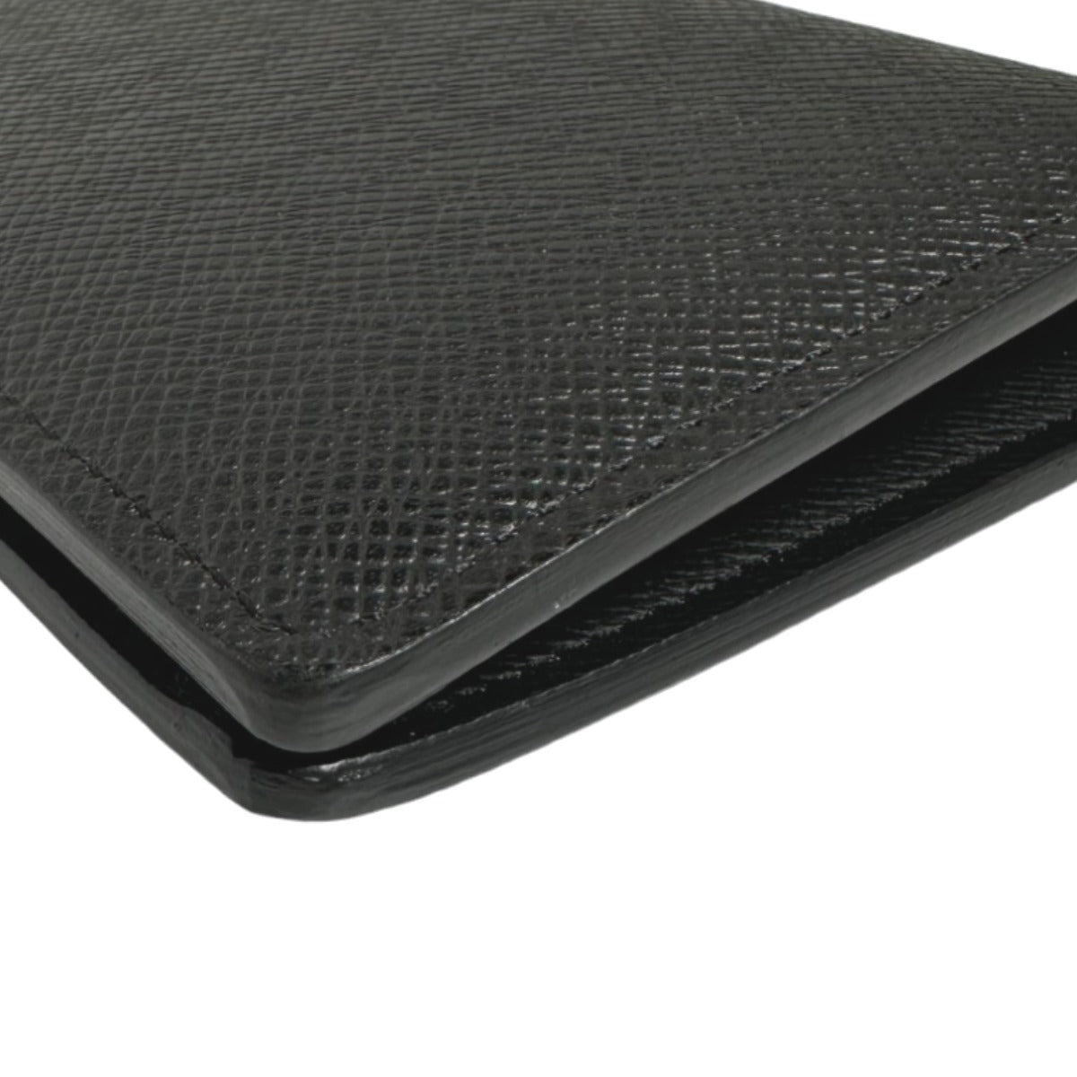 Louis Vuitton Long Wallet Purse M30501 Taiga Black Bifold Walletlong Wallet Taiga Portefeuille