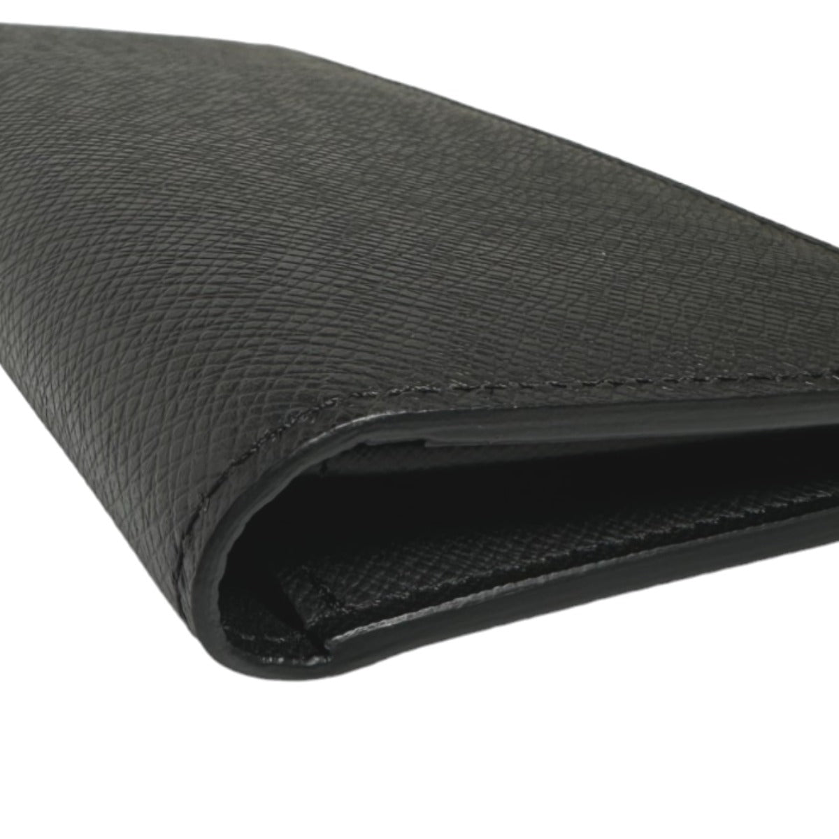 Louis Vuitton Long Wallet Purse M30501 Taiga Black Bifold Walletlong Wallet Taiga Portefeuille