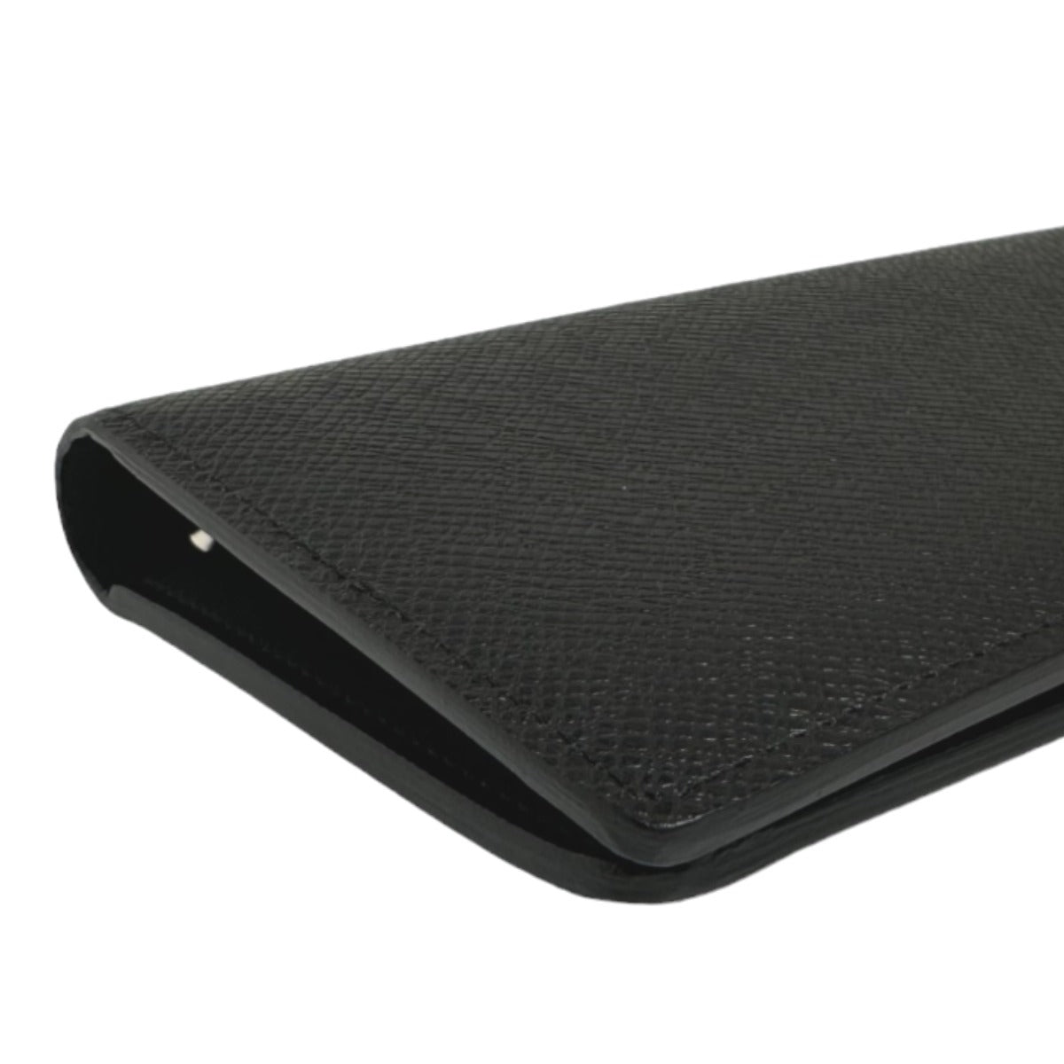 Louis Vuitton Long Wallet Purse M30501 Taiga Black Bifold Walletlong Wallet Taiga Portefeuille