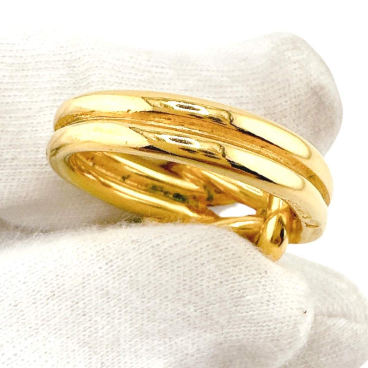 Hermes Scarf Ring Gold Plated Gold Scarf Ring Head Women