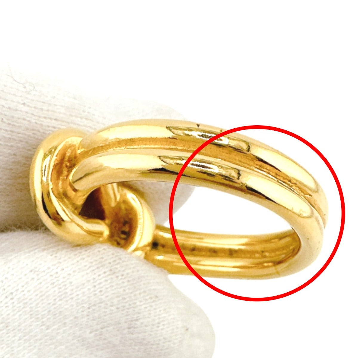 Hermes Scarf Ring Gold Plated Gold Scarf Ring Head Women