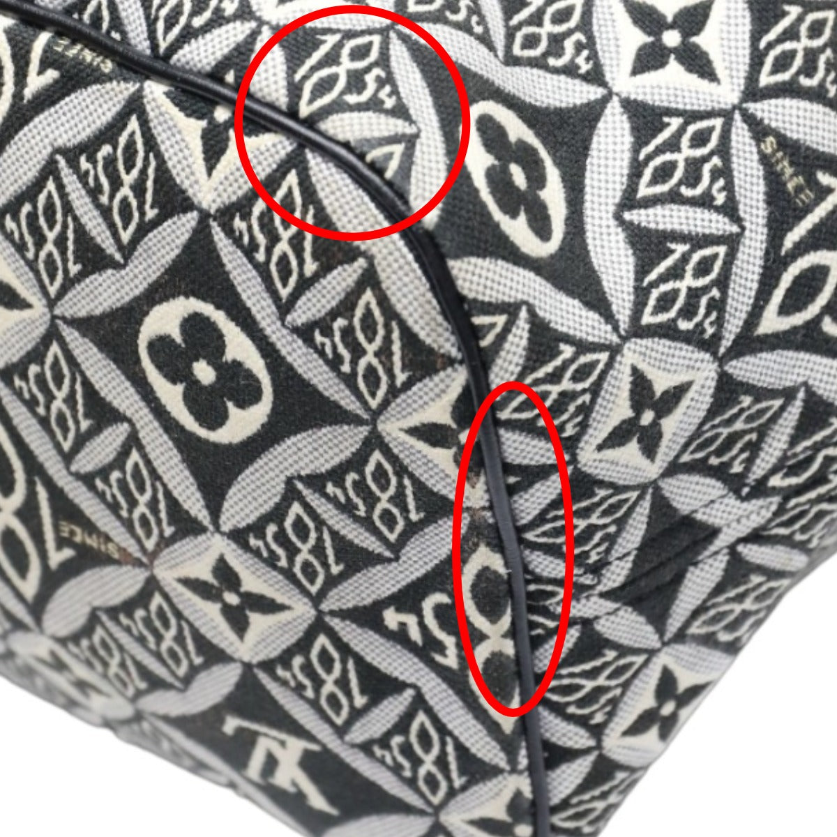 Louis Vuitton Tote Bag M57230 Monogram Chagard Gray Tote Bag Monogram Since 1854 Neverfull Mm Women