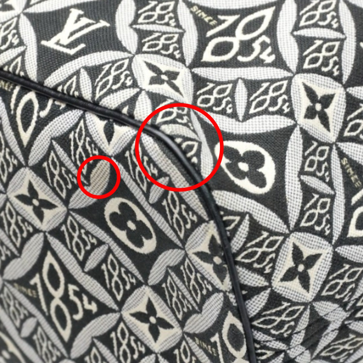 Louis Vuitton Tote Bag M57230 Monogram Chagard Gray Tote Bag Monogram Since 1854 Neverfull Mm Women