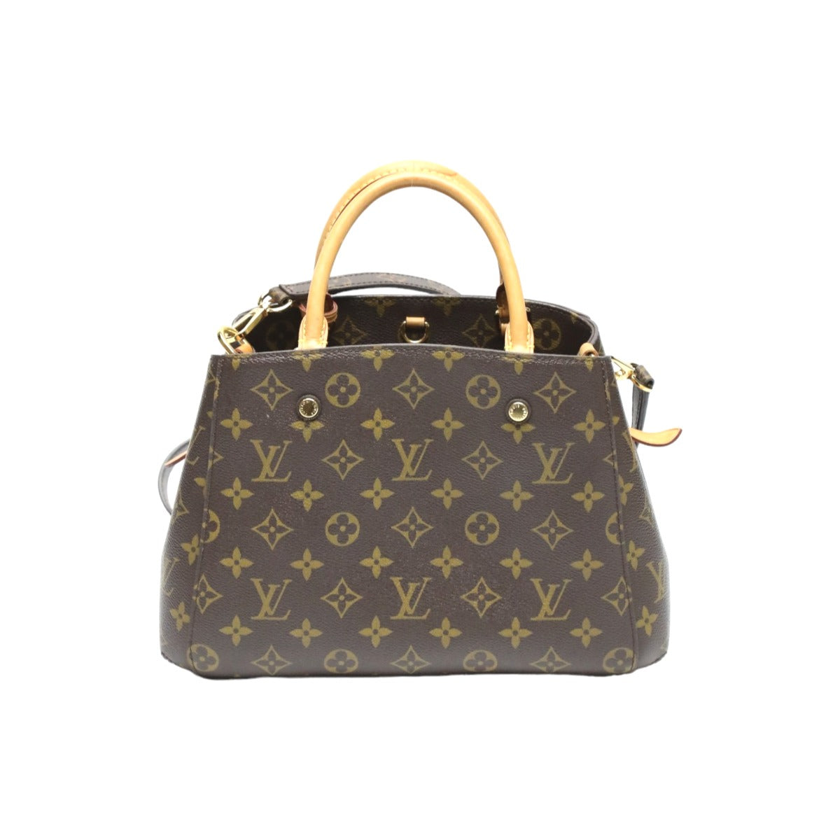 Louis Vuitton Shoulder Bag M41055 Monogram Canvas Brown Handbag Monogram Montaigne Bb Women