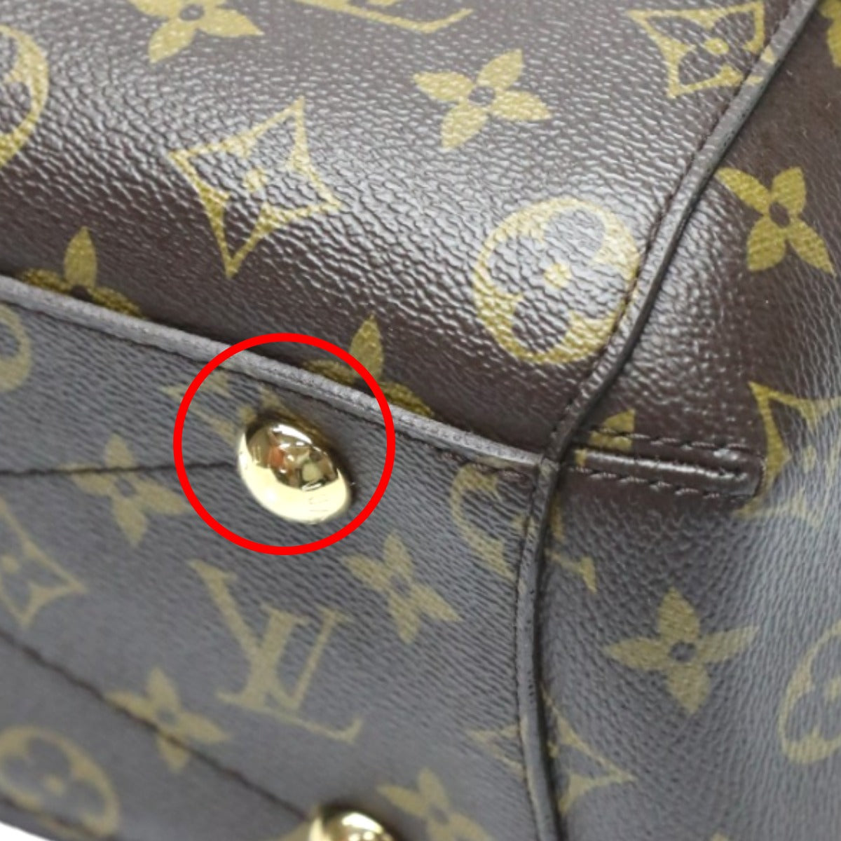 Louis Vuitton Shoulder Bag M41055 Monogram Canvas Brown Handbag Monogram Montaigne Bb Women