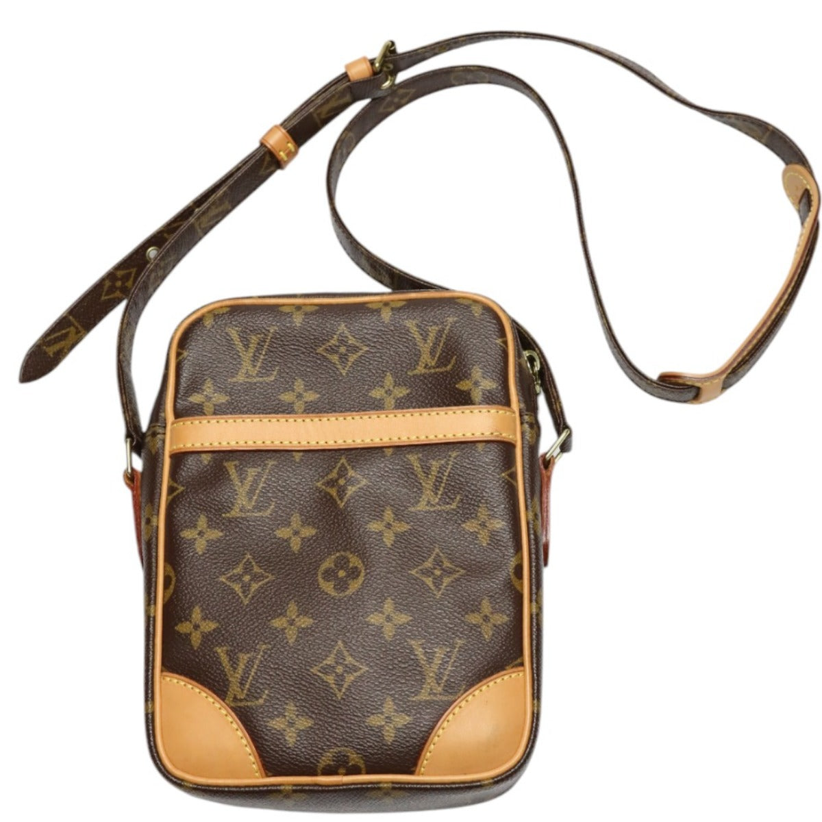 Louis Vuitton Shoulder Bag M45266 Monogram Canvas Brown Shoulder Bag Monogram Danube Women