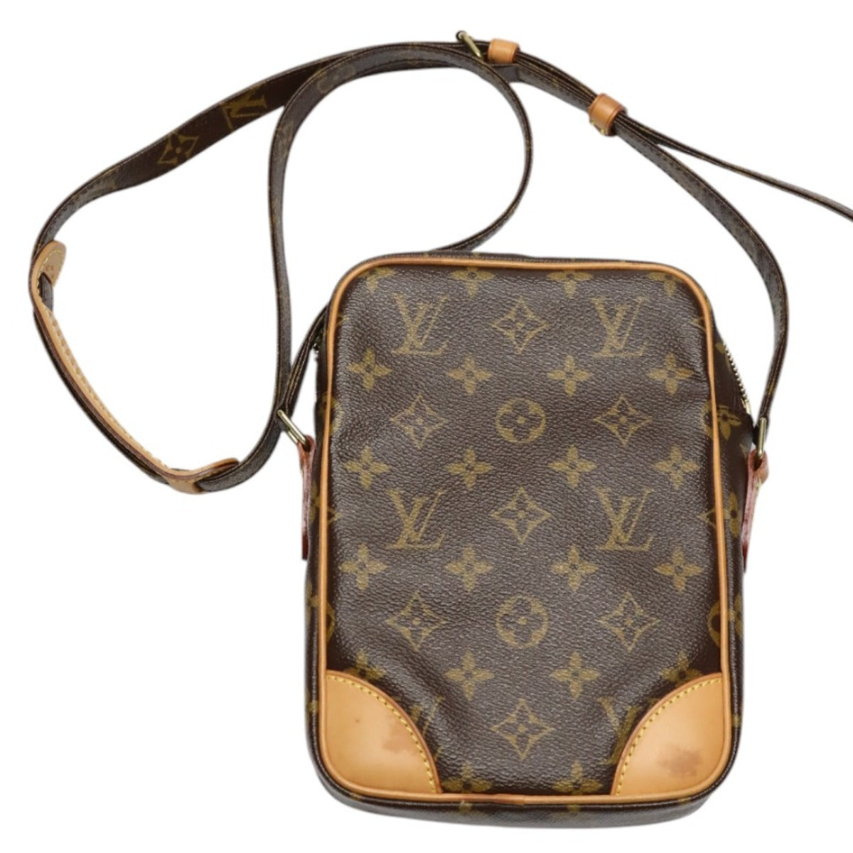 Louis Vuitton Shoulder Bag M45266 Monogram Canvas Brown Shoulder Bag Monogram Danube Women