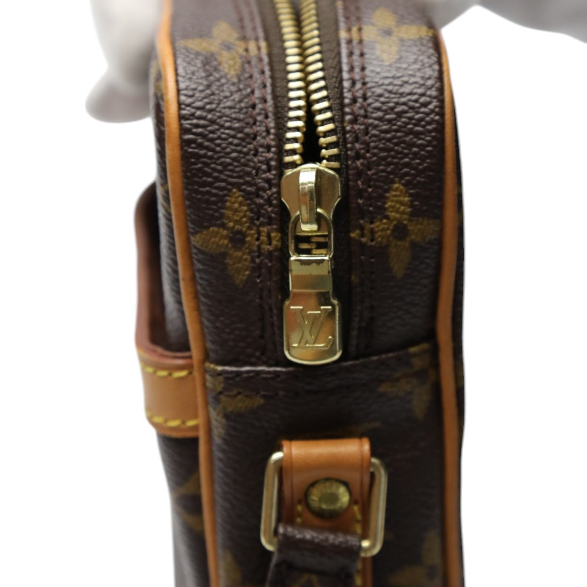 Louis Vuitton Shoulder Bag M45266 Monogram Canvas Brown Shoulder Bag Monogram Danube Women
