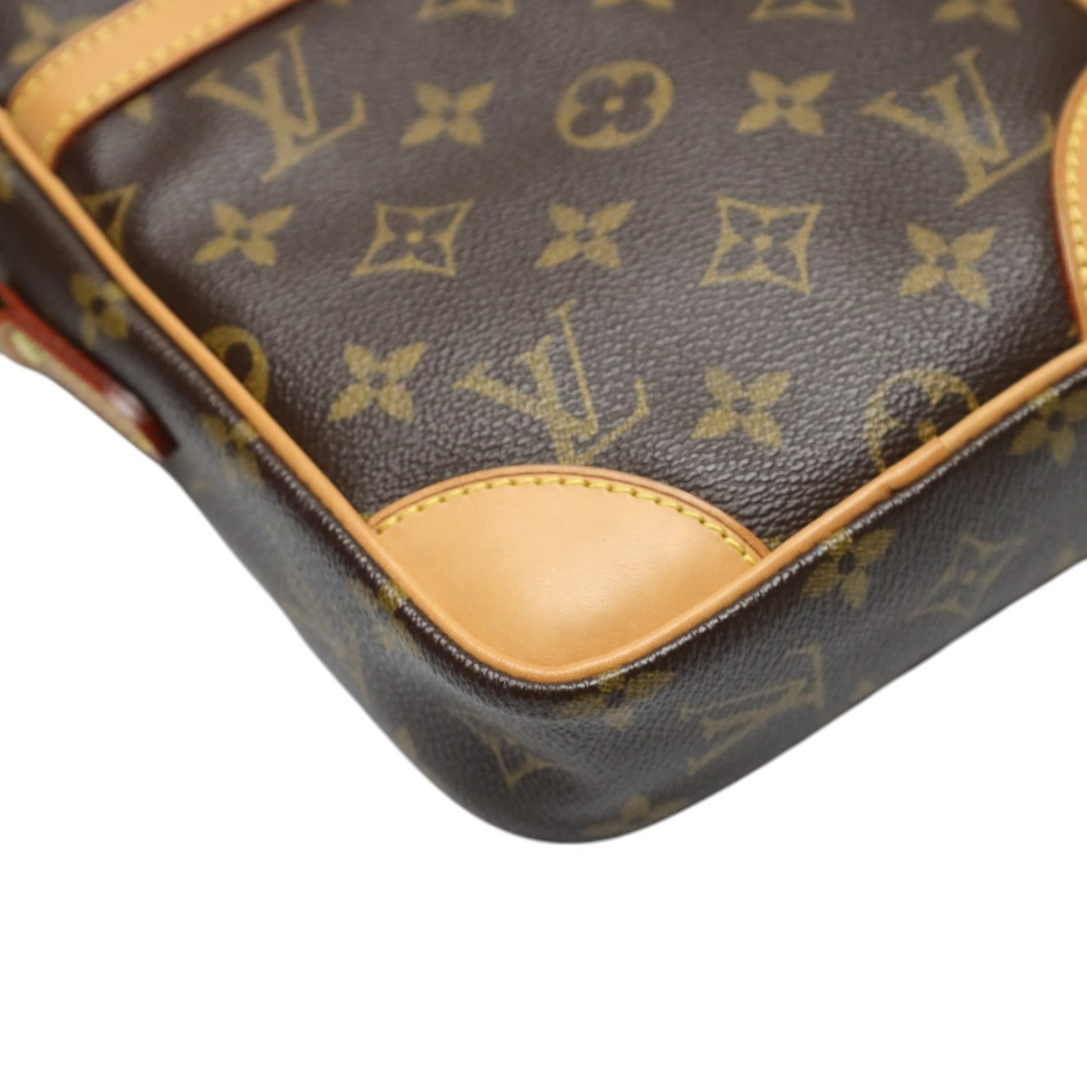 Louis Vuitton Shoulder Bag M45266 Monogram Canvas Brown Shoulder Bag Monogram Danube Women
