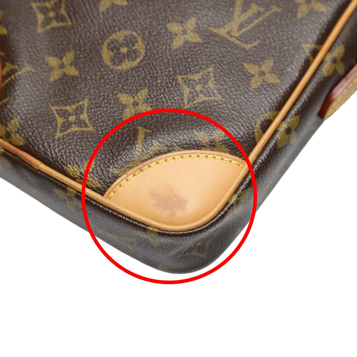 Louis Vuitton Shoulder Bag M45266 Monogram Canvas Brown Shoulder Bag Monogram Danube Women