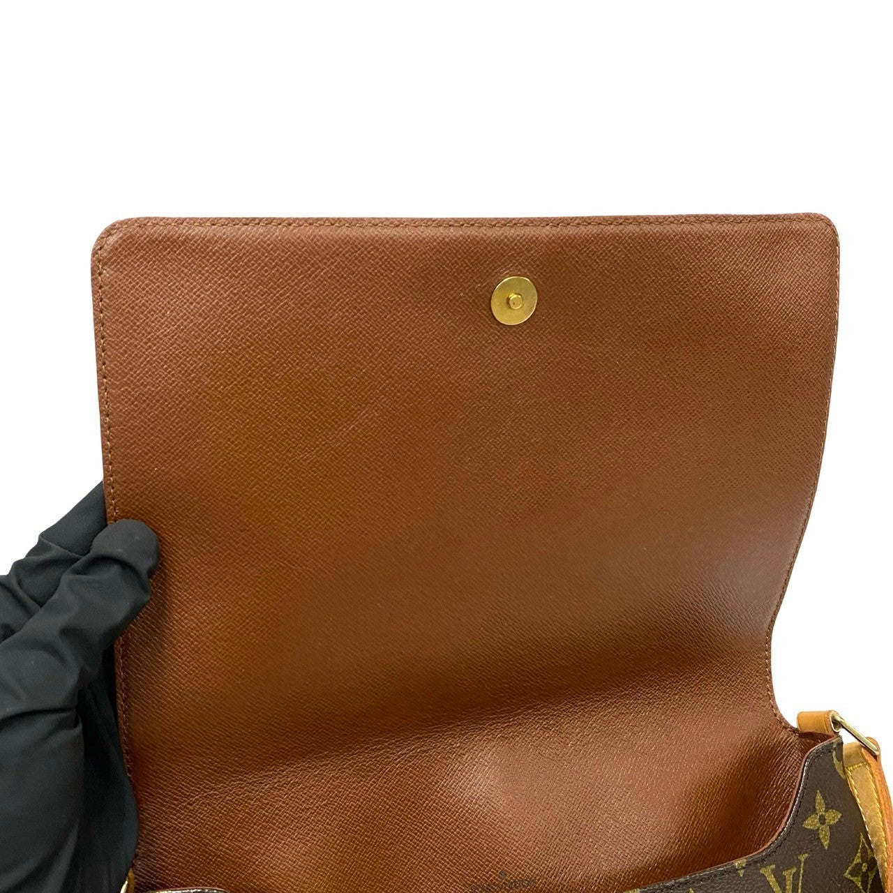 Louis Vuitton Shoulder Bag M51388 Leather, Pvc Brown Monogram Musette Tango Long Mens(Unisex)