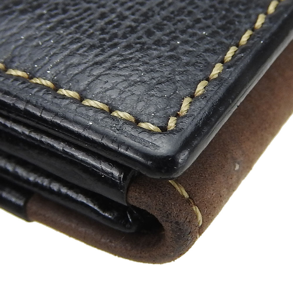 Loewe Bifold Wallet Leather Black Velazquez Women