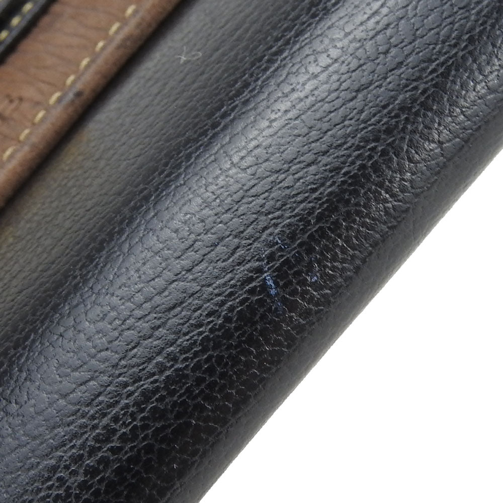 Loewe Bifold Wallet Leather Black Velazquez Women