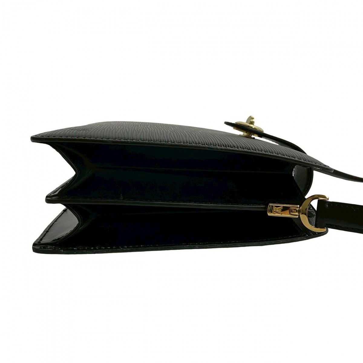 Louis Vuitton Shoulder Bag M52342 Epi Leather Black Epi Capuchin