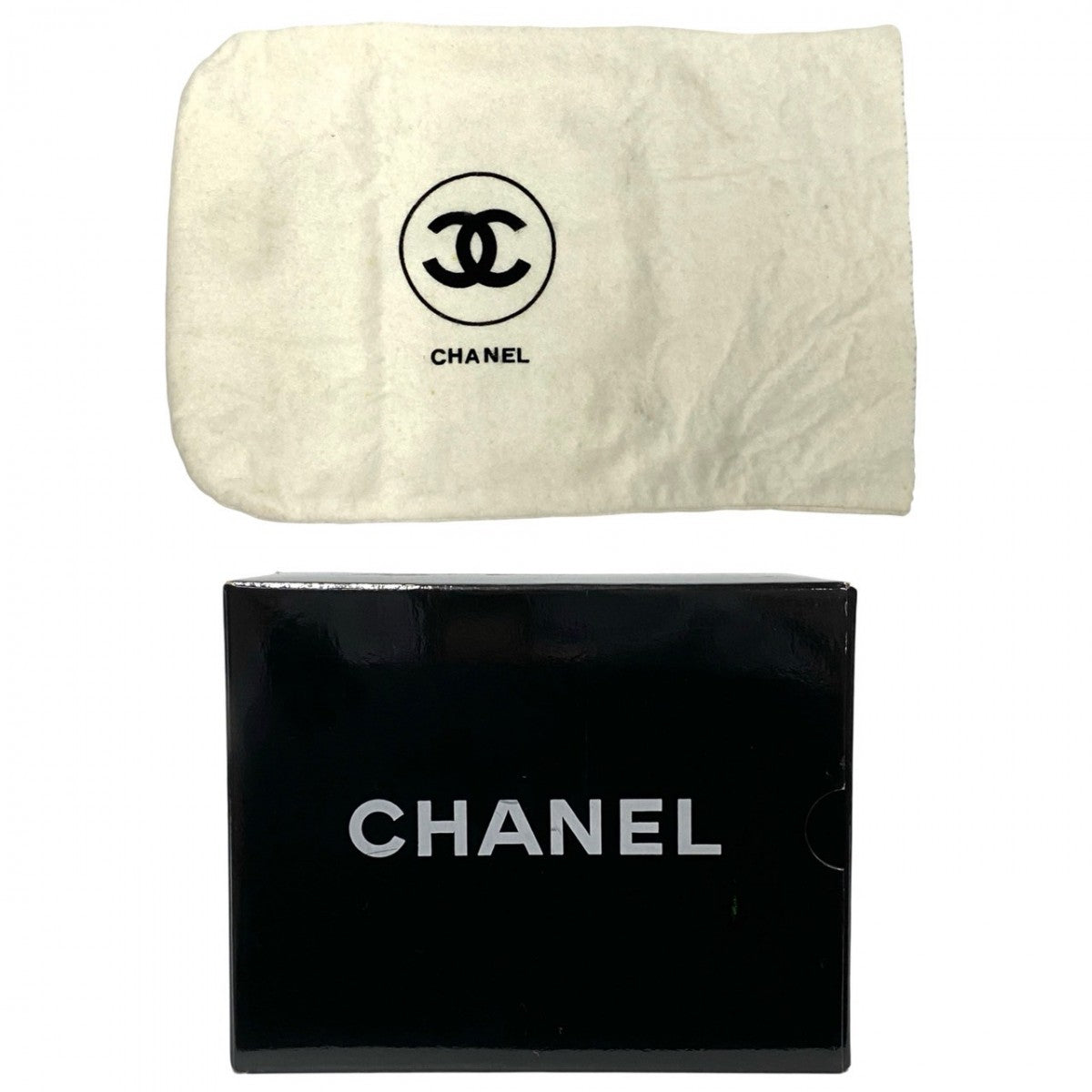 Chanel Shoulder Bag Lambskin, Patent Leather Black Coco Mark Tassel Women