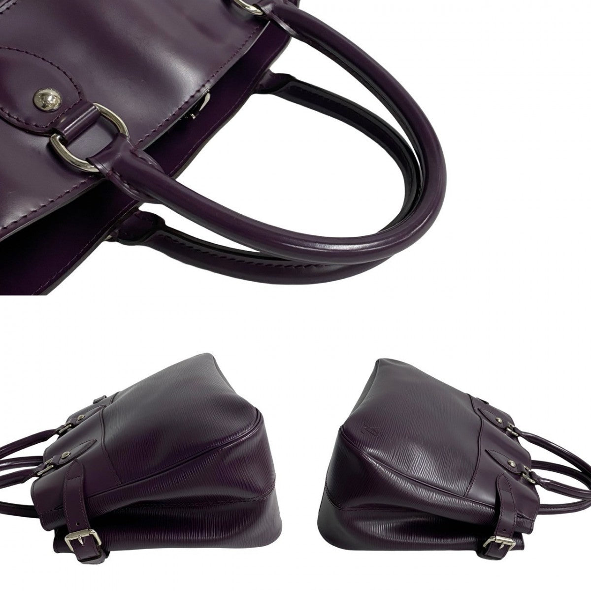 Louis Vuitton Handbag M5926K Epi Leather Purple Epi Passy Pm Women
