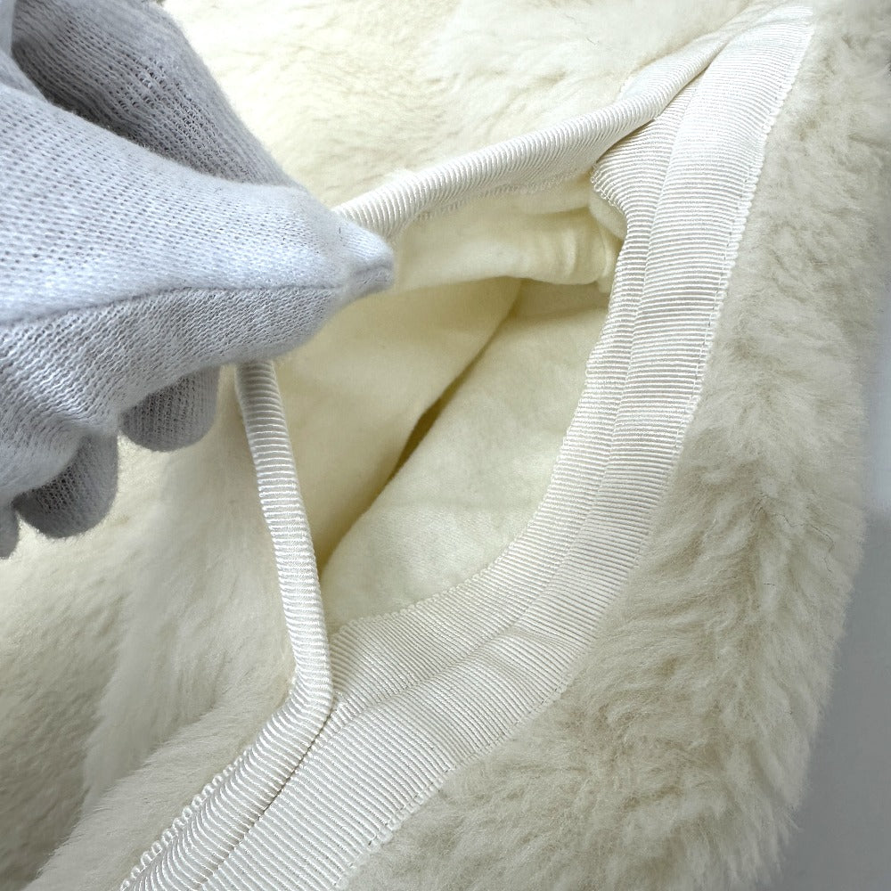 Max Mara Jacket 24110810216 Alpaca White Teddy Bear Apparel Women 36
