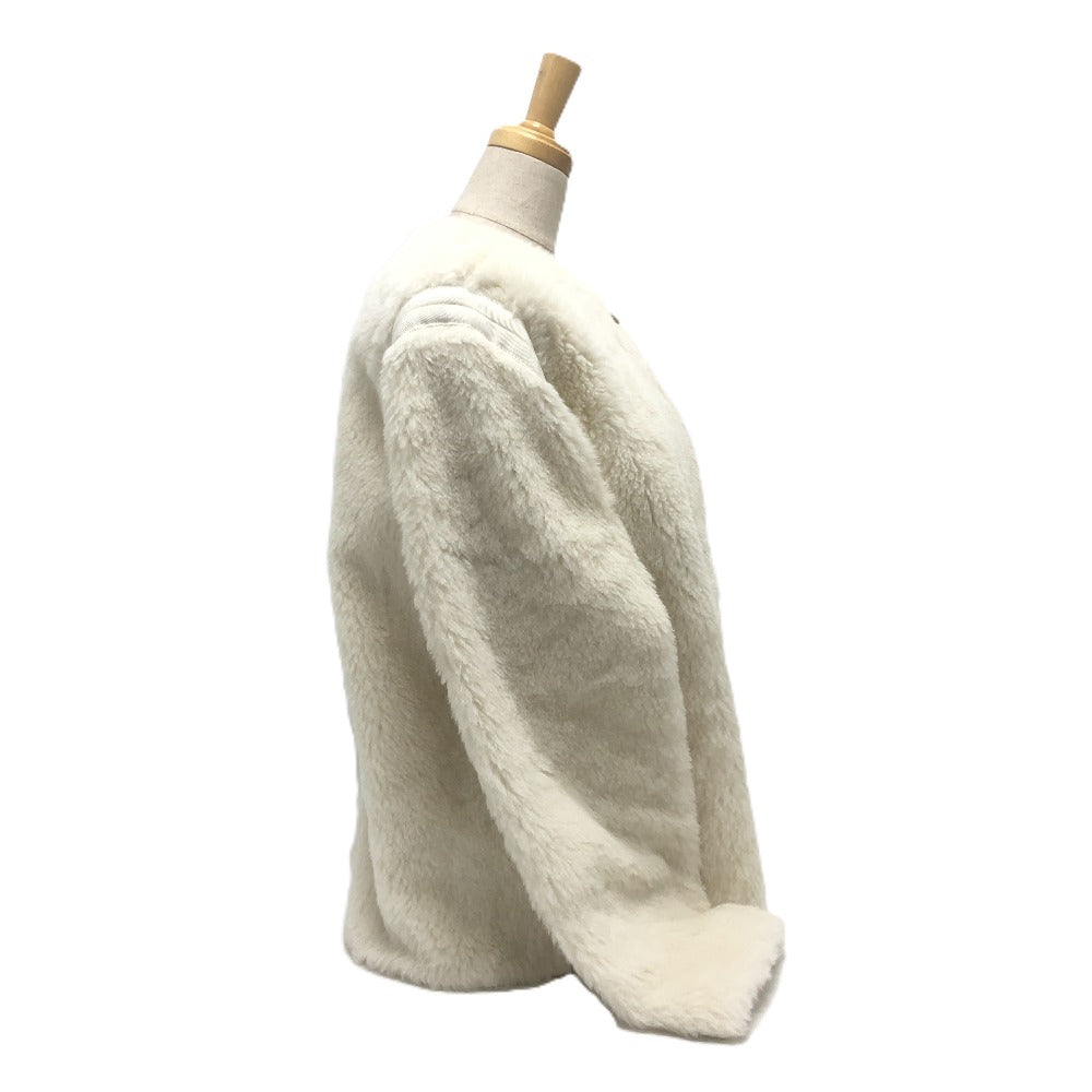 Max Mara Jacket 2411081021 Alpaca White Teddy Bear Women 36