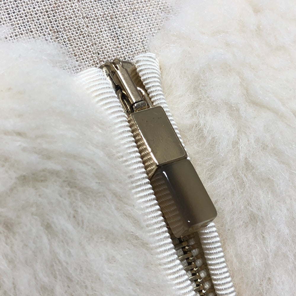 Max Mara Jacket 2411081021 Alpaca White Teddy Bear Women 36