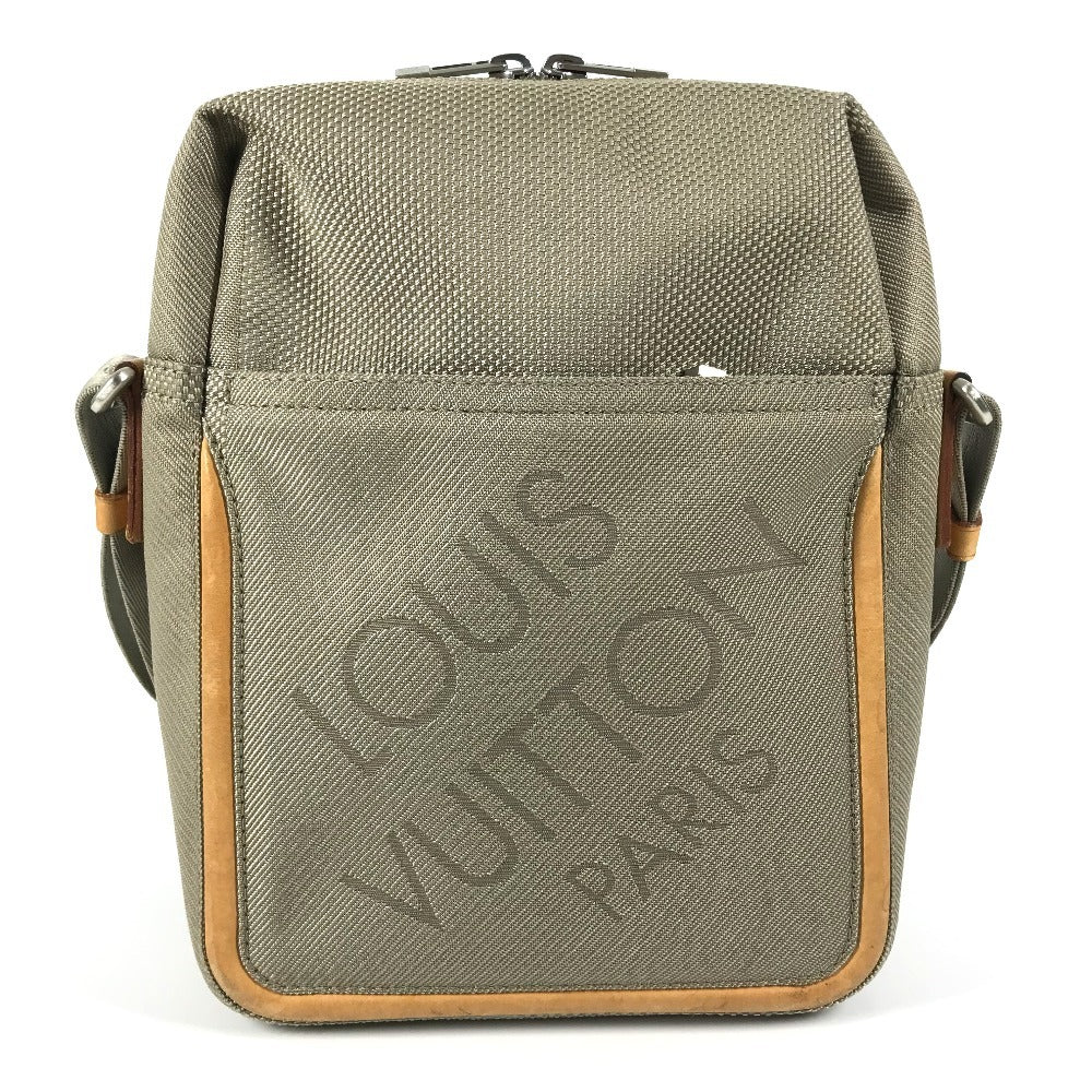 Louis Vuitton Shoulder Bag M93041 Damier Jean Canvas Gray Monogram Geant Sitadan Unisex(Unisex)